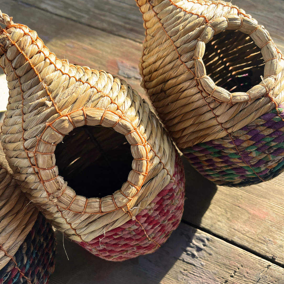 Woven Bird House