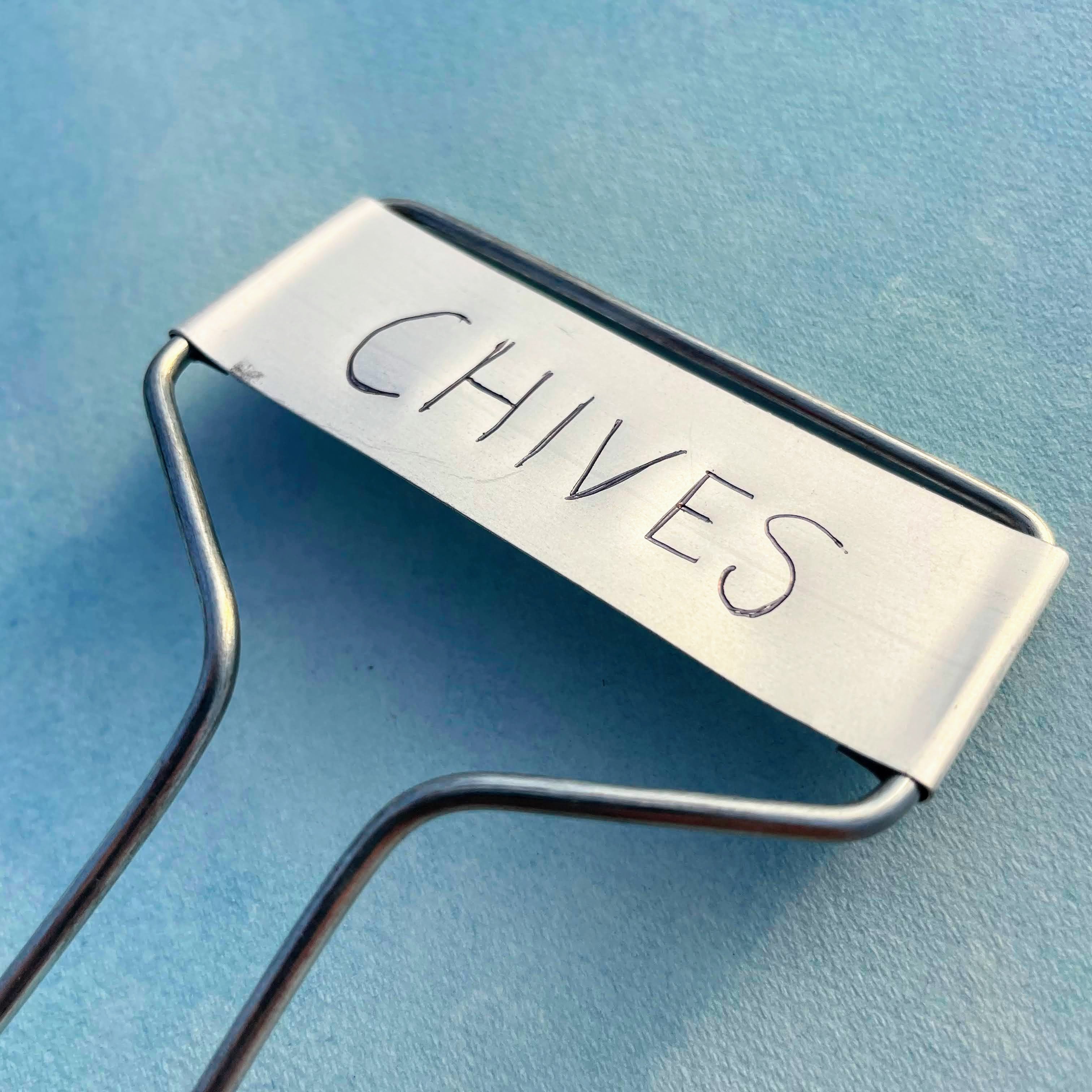 10" Zinc Plant Labels