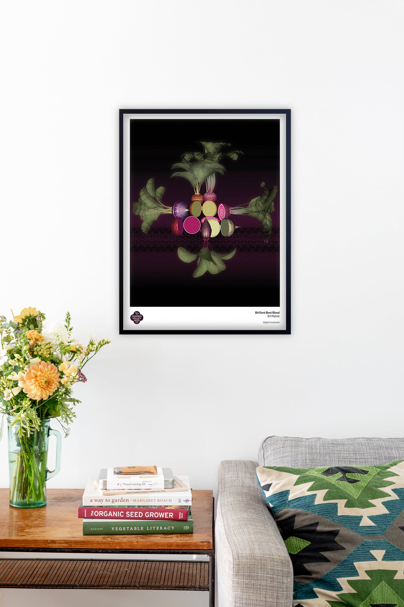Brilliant Beet Blend Fine Art Poster