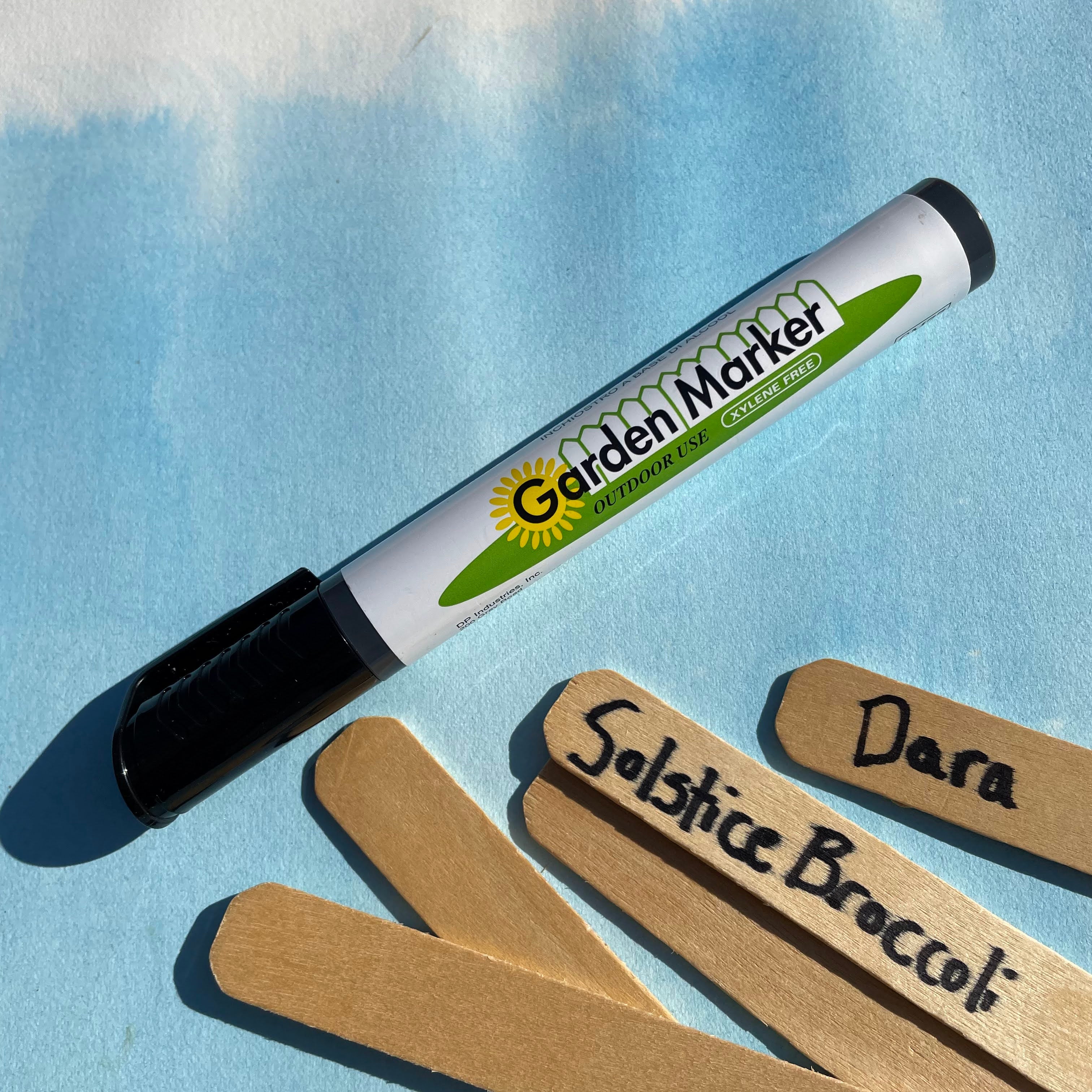 6" Wooden Plant Labels