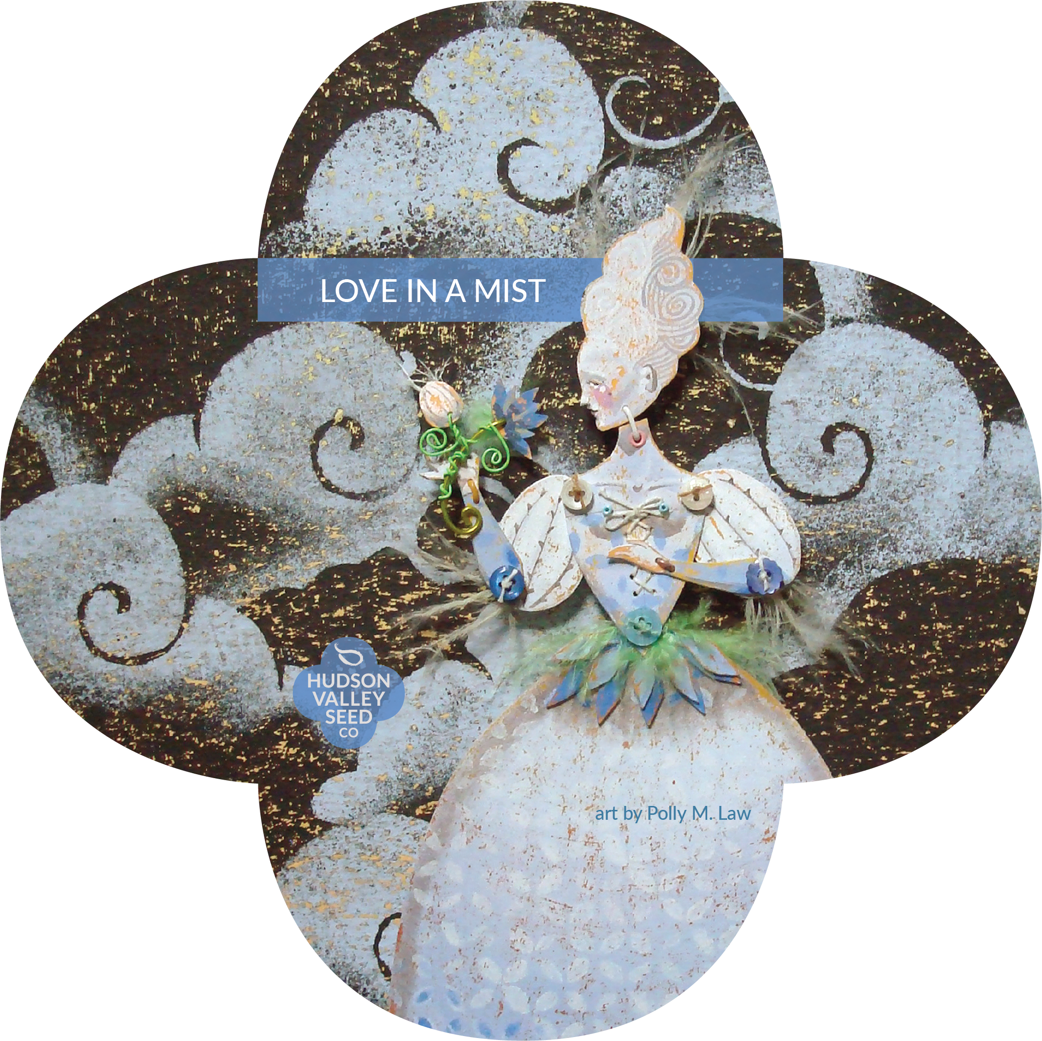 Love in a Mist Quatrefoil