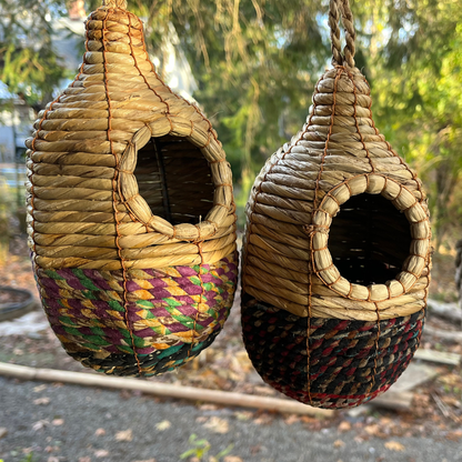 Woven Bird House