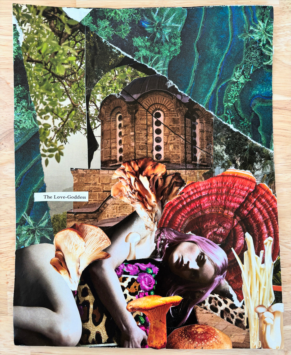 The Dreaming Garden - Collage with Gabrielle Rabinowitz