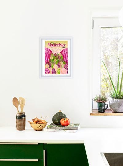 Baby Radicchio Mix Art Print ~Signed~