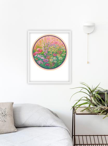 Cottage Garden Mix Art Print ~Signed~