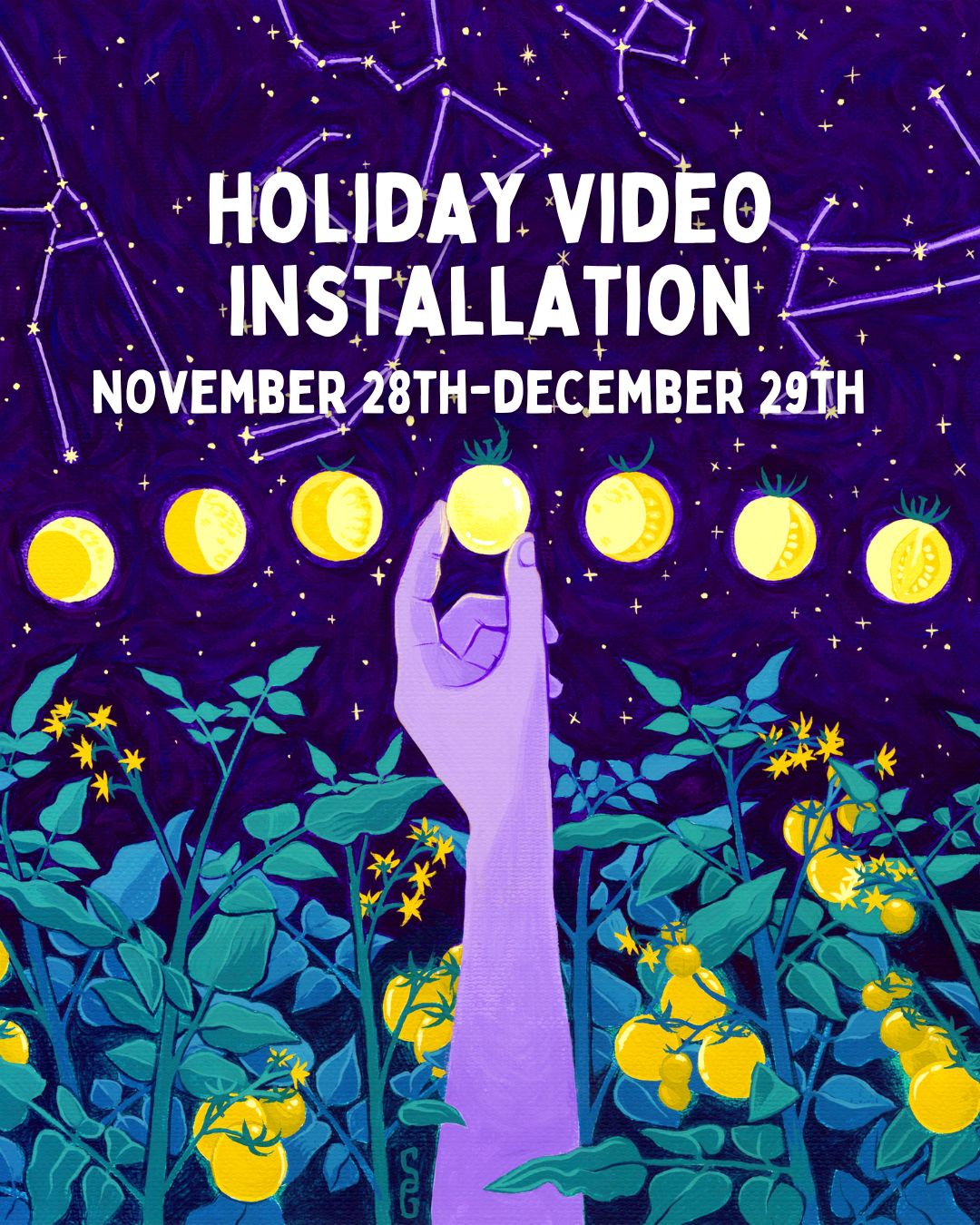 Holiday 2025 Video Installation by B.A. Miale