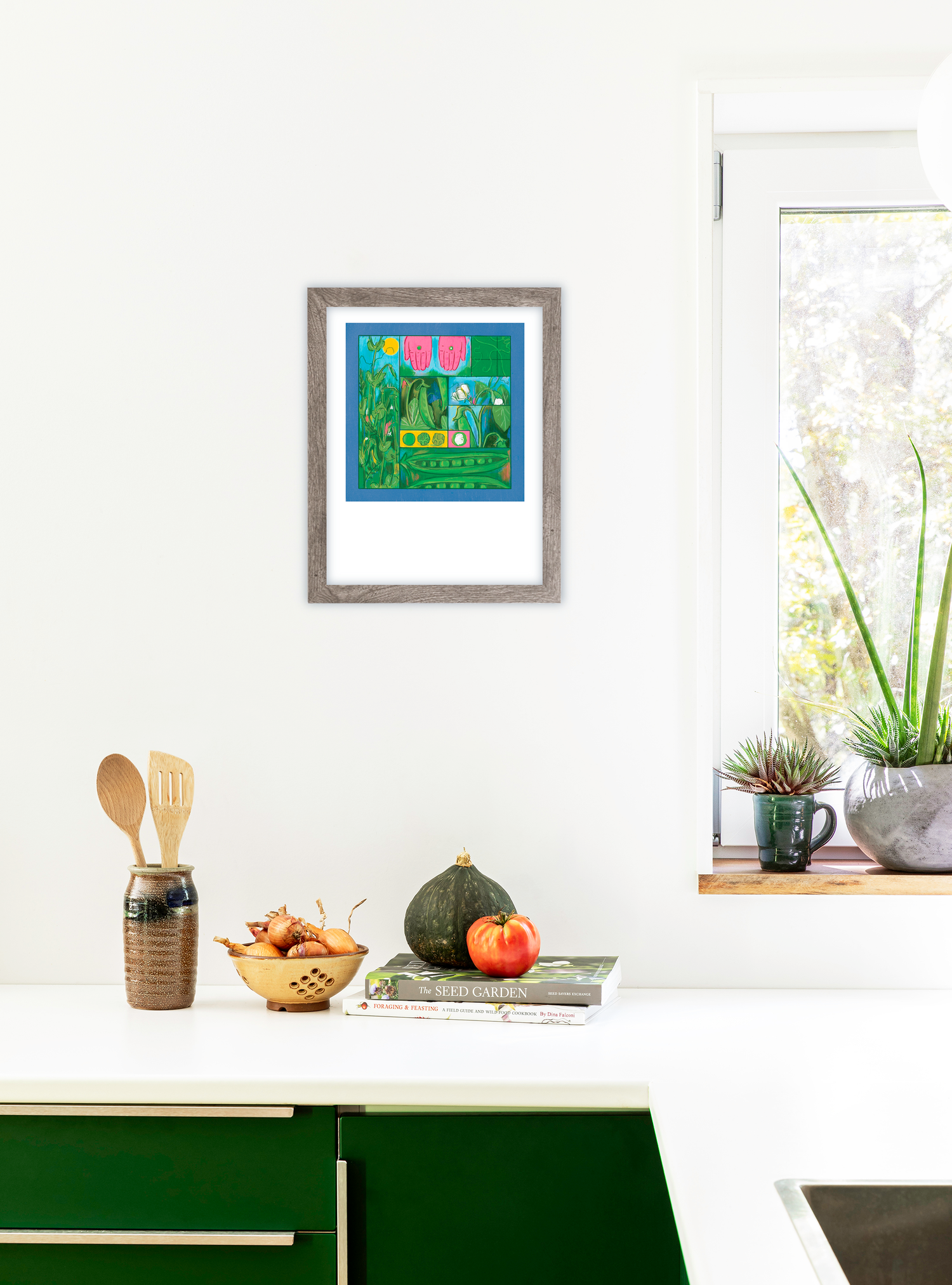 Sugar Snap Pea Art Print ~Signed~