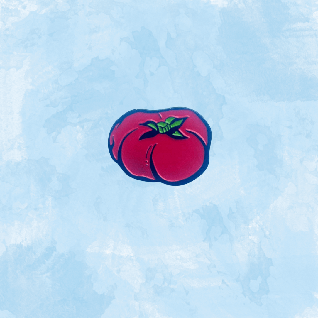 Mikado Tomato Enamel Pin