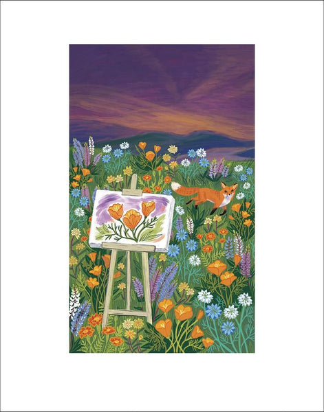 Colorscape Meadow Fine Art Print vendor-unknown