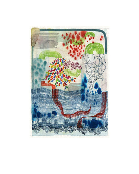 Echinacea Art Print vendor-unknown