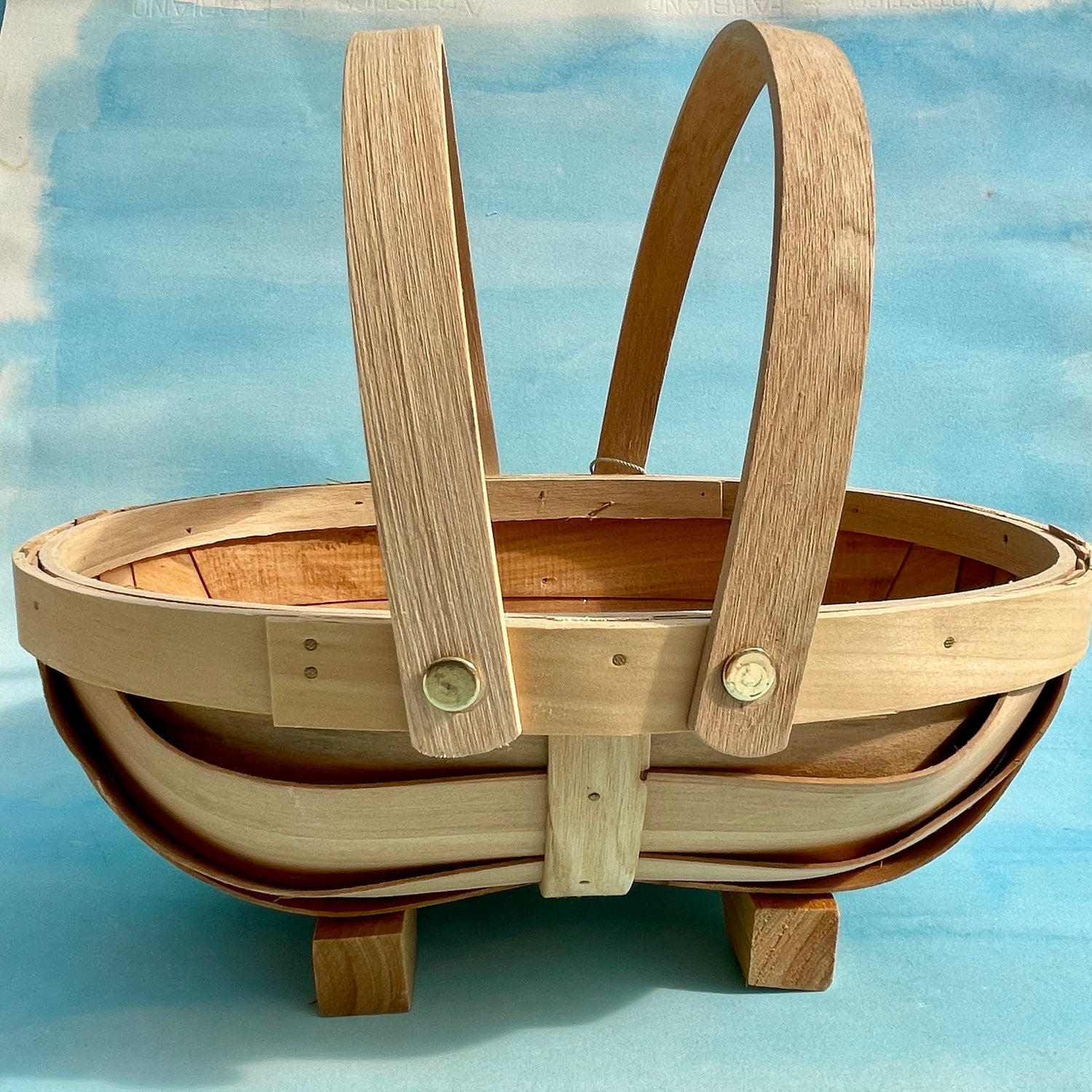 Small Wooden Harvest Trug