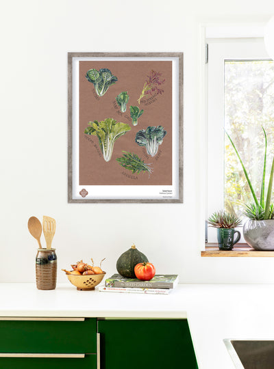 Salad Savor Mix Fine Art Poster